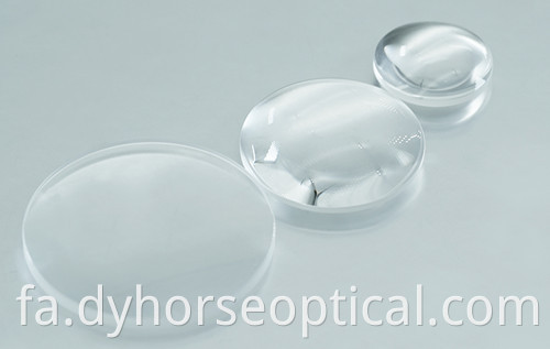 Calcium Fluoride CaF2 Biconvex Spherical Lens